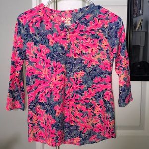 NWT Lilly Pulitzer Mini Palmetto Tunic Top Shirt